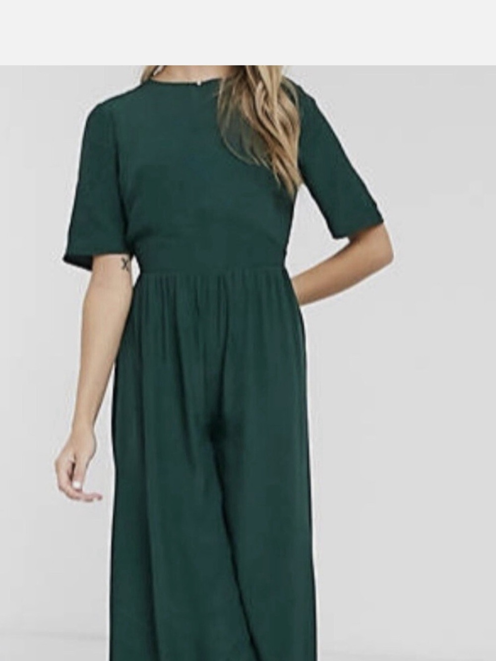 ASOS Forest Green Maxi Dress